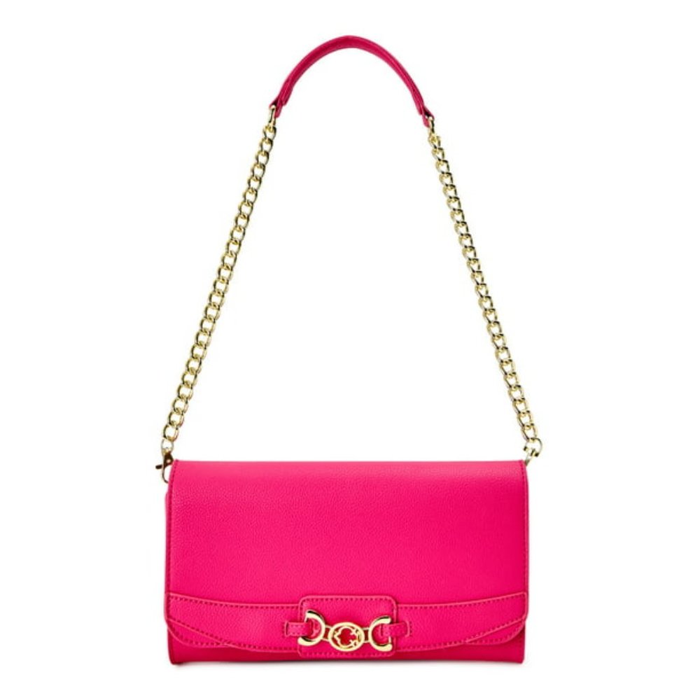 C. Wonder Women's Adult Nala Caviar Texture Small Shoulder Bag Bright Azalea